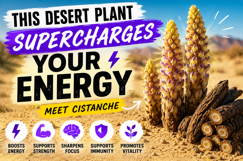 Cistanche: The Desert Plant That Refuses to Quit