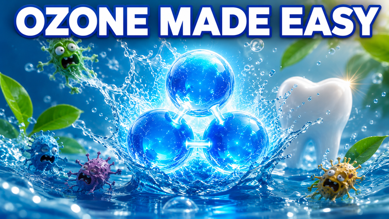 OZONE MADE EASY  A simple guide to cleaner water, fewer germs and fascinating health research