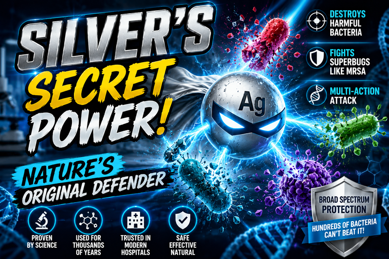 Silver: Nature's Original Superhero The Tiny Defender That Has Protected Humanity for Thousands of Years