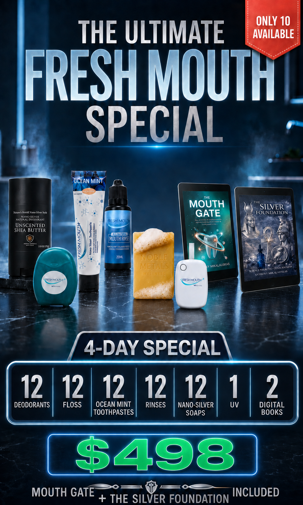 Fresh Mouth Complete Bathroom Bundle – 4-Day Special