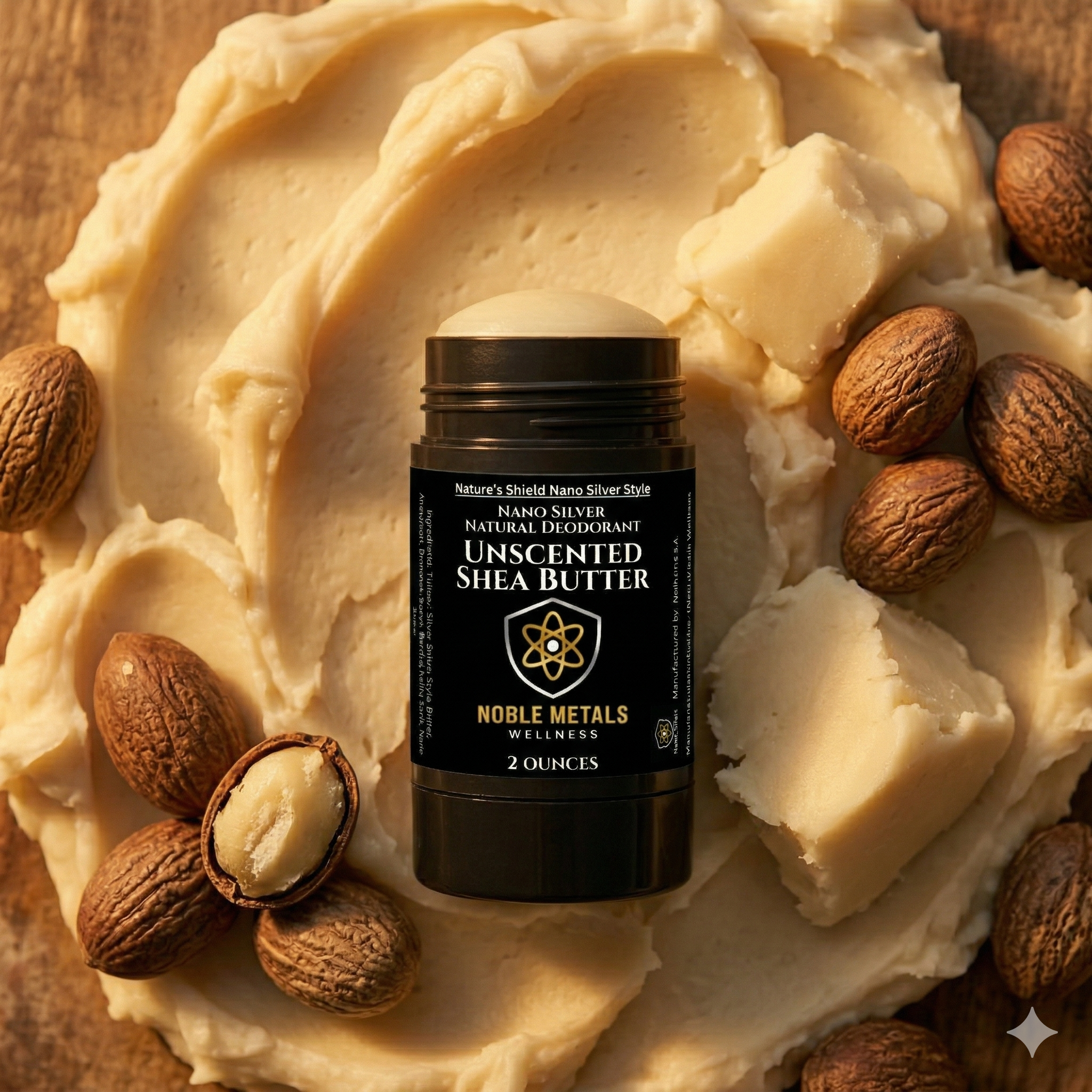 Nanosilver deodorant - Shea Butter