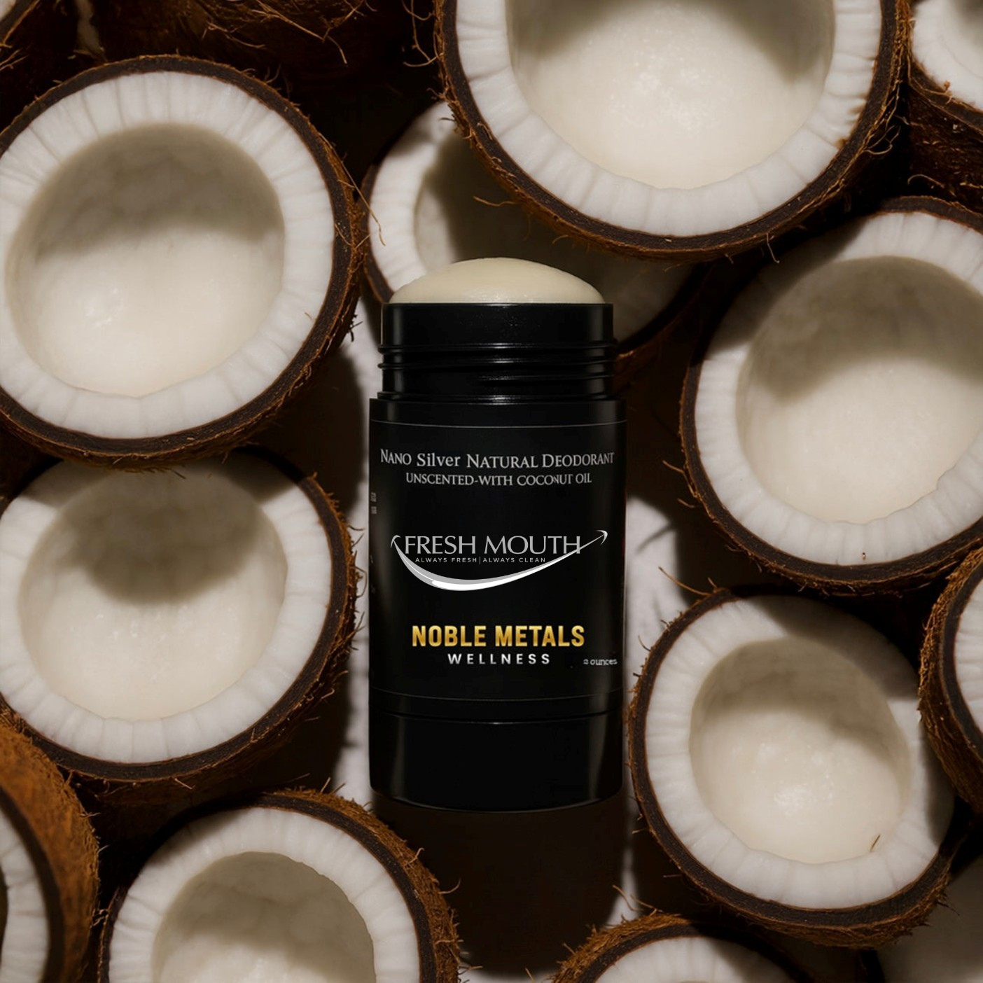 Nanosilver deodorant - Coconut Oil