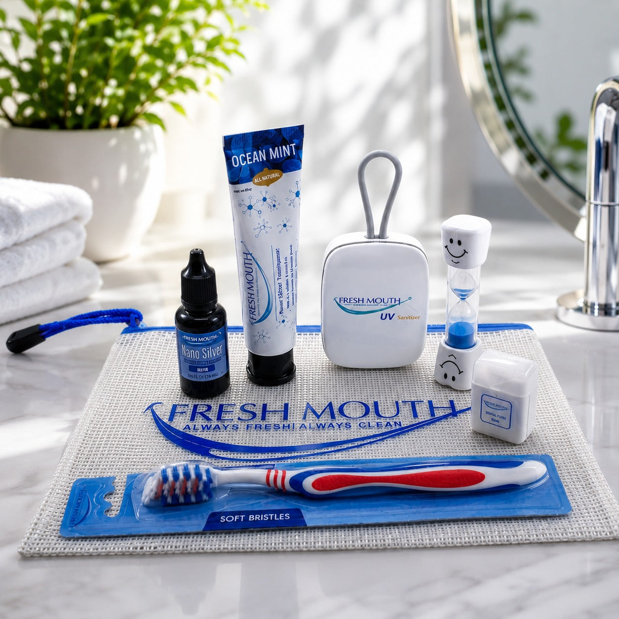 Manual Kit with UV Sanitizer & Mint TP
