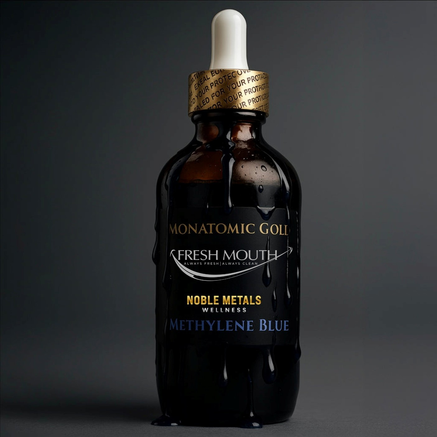 Monatomic gold & Methylene blue