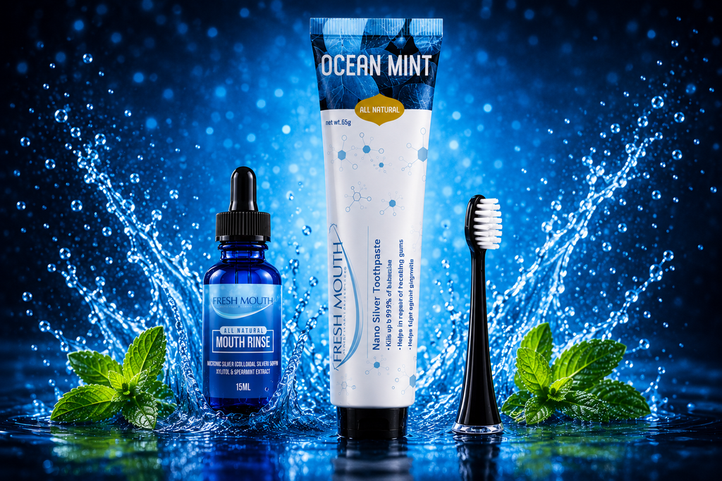 Toothpaste & BLK Elect Head w/ Rinse