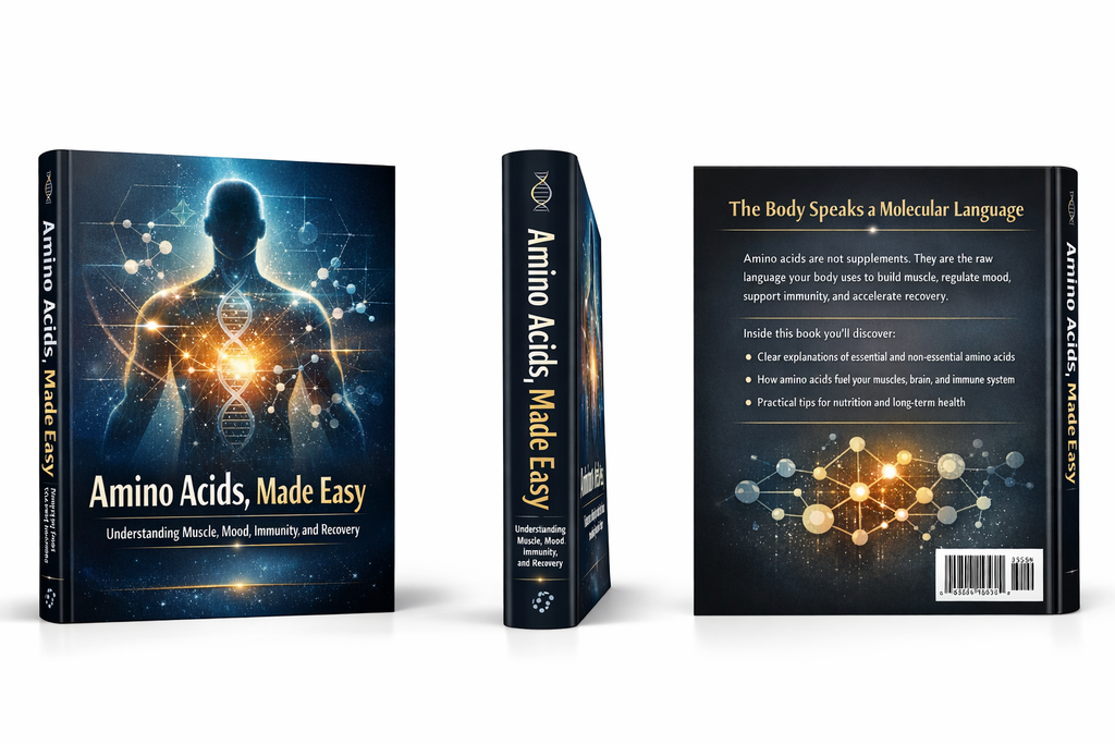Amino Acids,Made Easy Understanding Muscle, Mood,Immunity, and Recovery