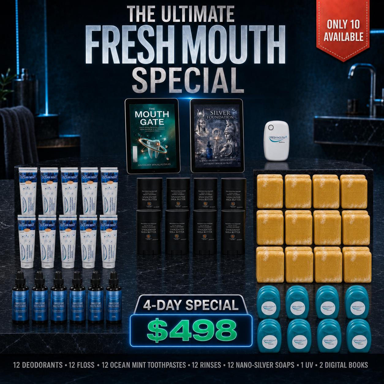 Fresh Mouth Complete Bathroom Bundle – 4-Day Special