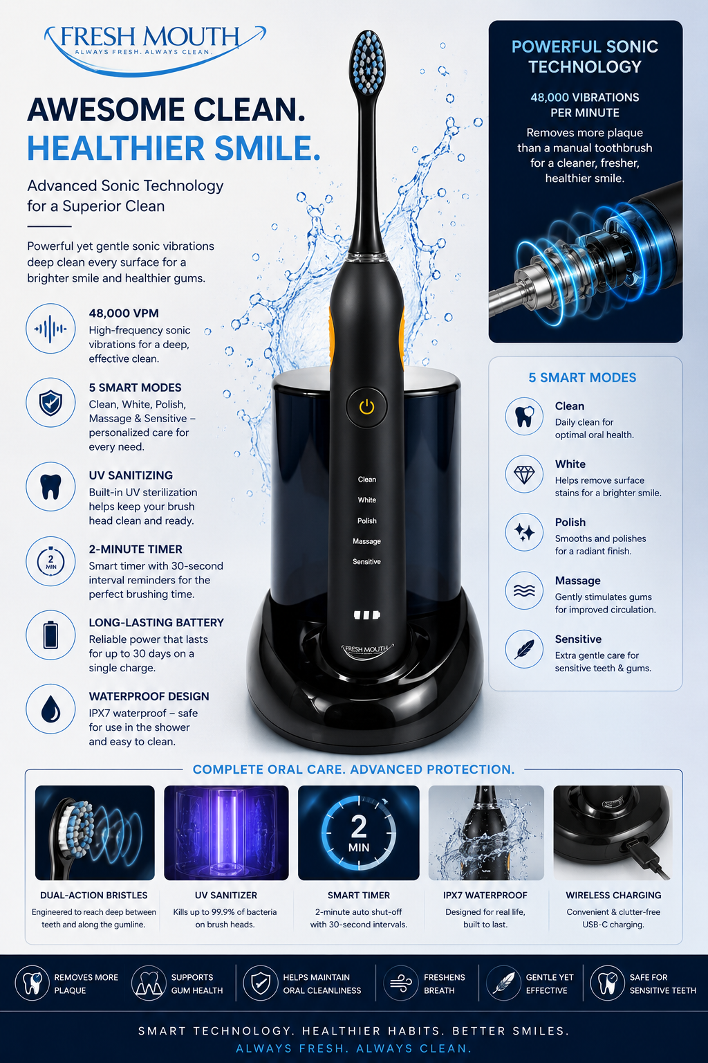 Sonic Electric Toothbrush